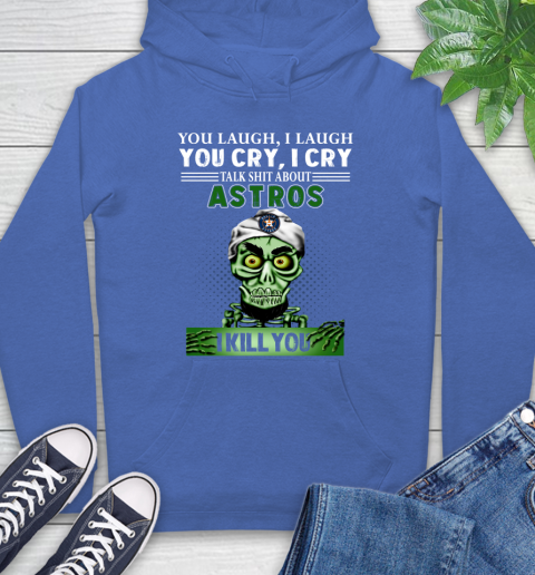 MLB Talk Shit About Houston Astros I Kill You Achmed The Dead Terrorist Jeffrey Dunham Baseball Hoodie 9