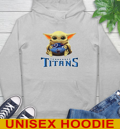 NFL Football Tennessee Titans Baby Yoda Star Wars Shirt Hoodie