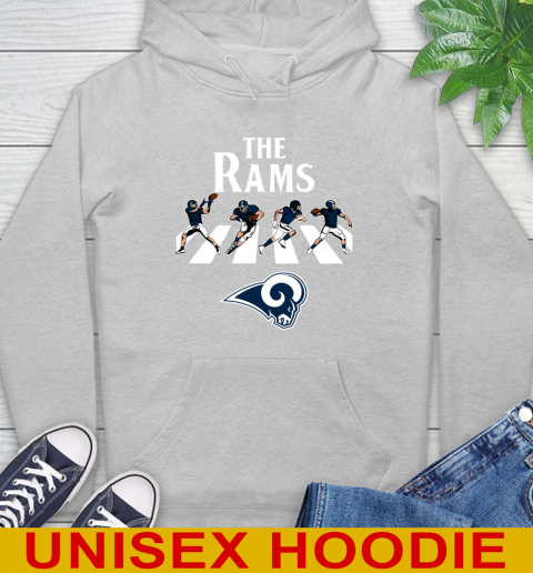 NFL Football Los Angeles Rams The Beatles Rock Band Shirt Hoodie 6