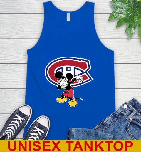 Montreal Canadiens NHL Hockey Dabbing Mickey Disney Sports Tank Top 5