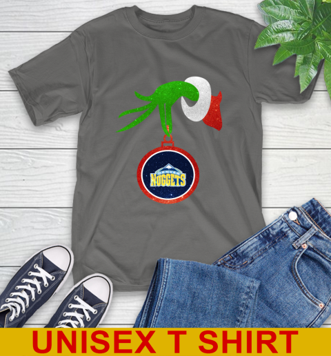 Denver Nuggets Grinch Merry Christmas NBA Basketball T-Shirt 8