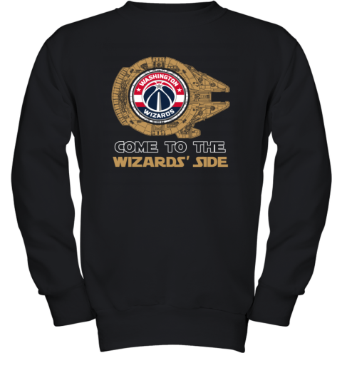 NBA Come To The Washington Wizards Star Wars Basketball Sports Youth Sweatshirt