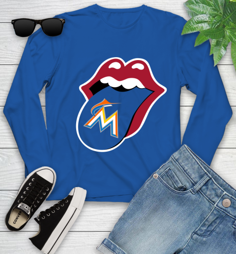 Miami Marlins MLB Baseball Lips I Root For My Team Adoring Fan 133