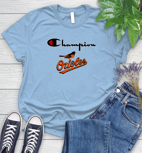 MLB Baseball Baltimore Orioles Champion Shirt Women's T-Shirt 6