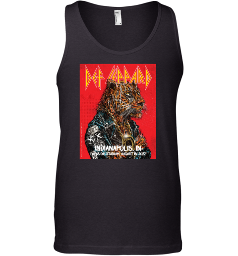 Def Leppard Indianapolis August 16, 2022 The Stadium Tour Tank Top
