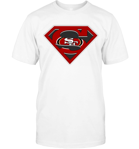 San Francisco 49ers Superman Logo T-Shirt - TeeNaviSport