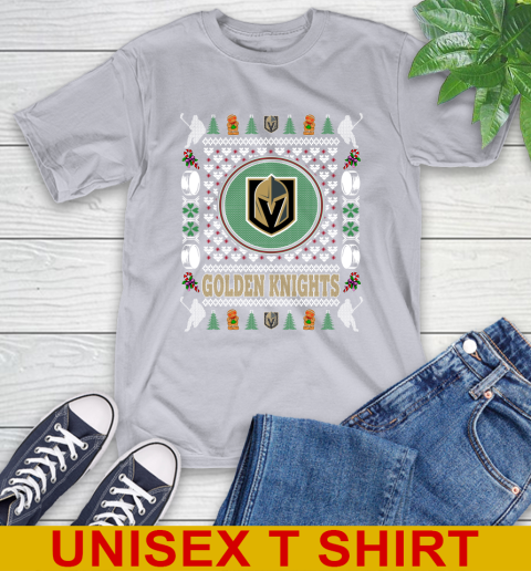 Vegas Golden Knights Merry Christmas NHL Hockey Loyal Fan T-Shirt 5