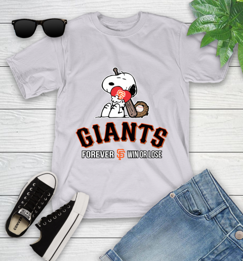 MLB The Peanuts Movie Snoopy Forever Win Or Lose Baseball San Francisco Giants 106
