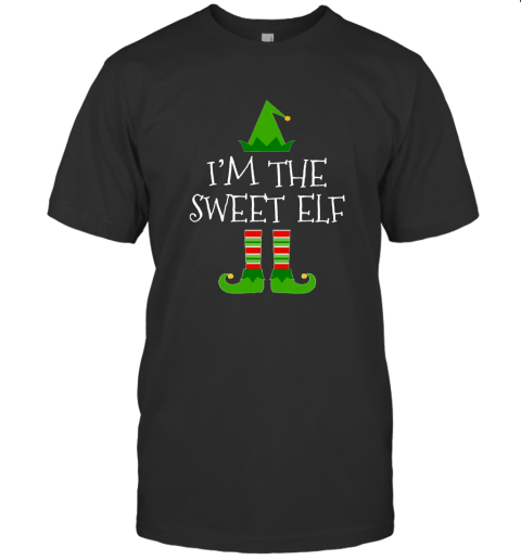 I'm The Sweet Elf Matching Family Group Christmas Shirt T-Shirt