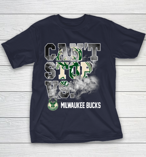 NBA Milwaukee Bucks Basketball Can't Stop Vs Youth T-Shirt 2