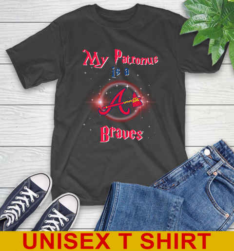 MLB Baseball Harry Potter My Patronus Is A Atlanta Braves T-Shirt