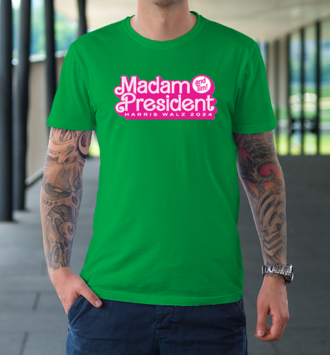 Madam President (and Tim!) Kamala Harris T-Shirt 5