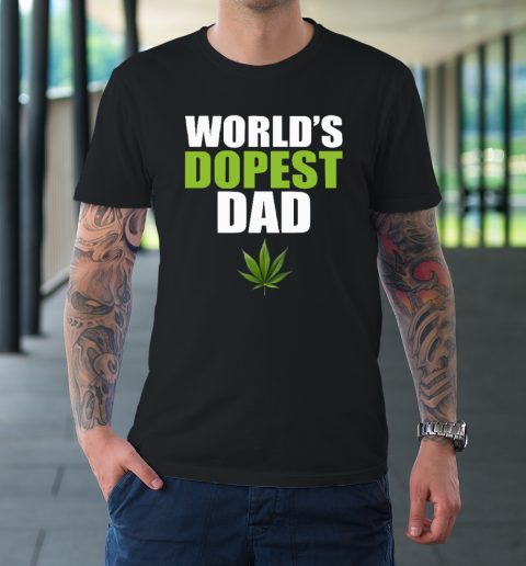 World's Dopest Dad Marijuana T-Shirt