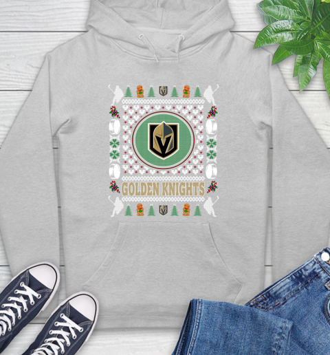 Vegas Golden Knights Merry Christmas NHL Hockey Loyal Fan Ugly Shirt 18