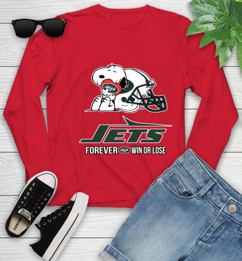 NFL The Peanuts Movie Snoopy Forever Win Or Lose Football New York Jets 135