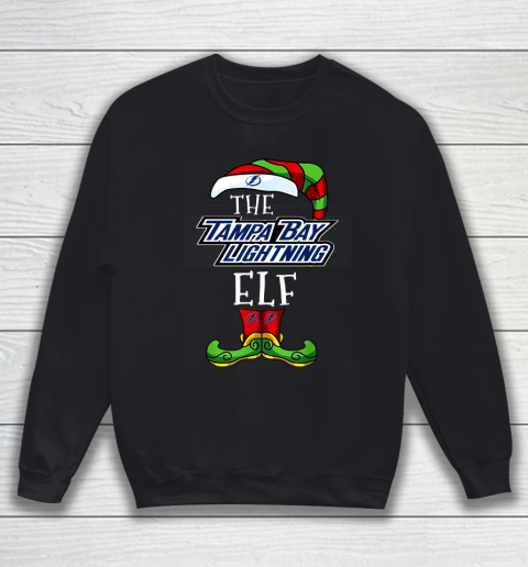 Tampa Bay Lightning Christmas ELF Funny NHL Sweatshirt