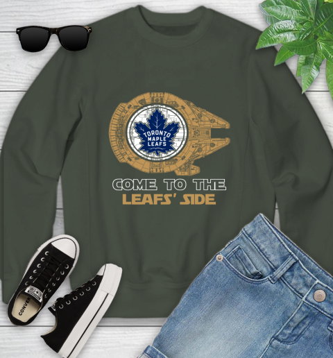 NHL Come To The Toronto Maple Leafs Wars Hockey Sports Youth Sweatshirt 9