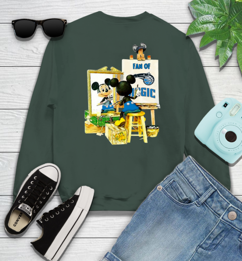 NBA Basketball Orlando Magic Mickey Drawing Shirt 36