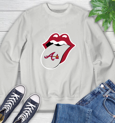 Atlanta Braves MLB Baseball Lips I Root For My Team Adoring Fan 29