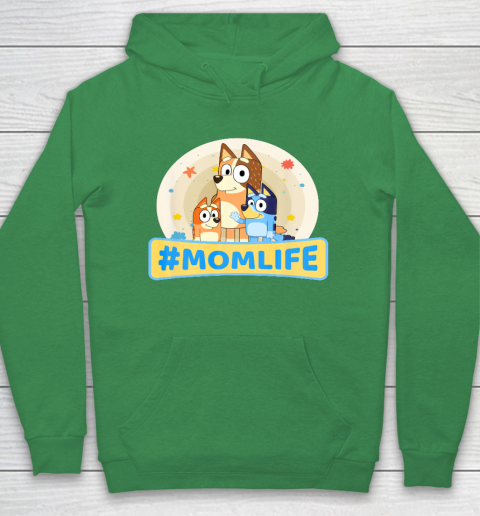 Bluey Mom Family For Life Hoodie 5