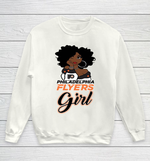 Philadelphia Flyers Girl NHL Youth Sweatshirt 2