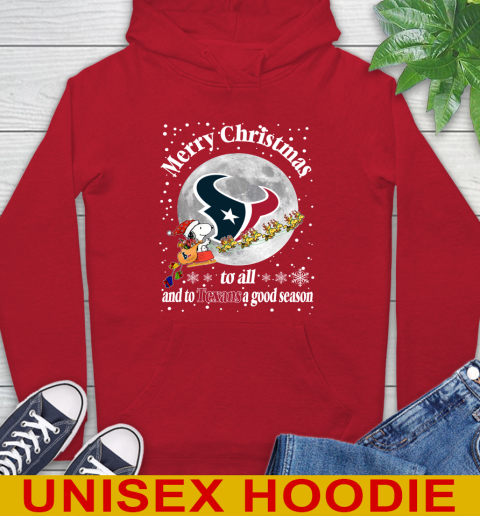 Houston Texans Merry Christmas To All And To Texans A Good Season NFL Football Sports Hoodie 10