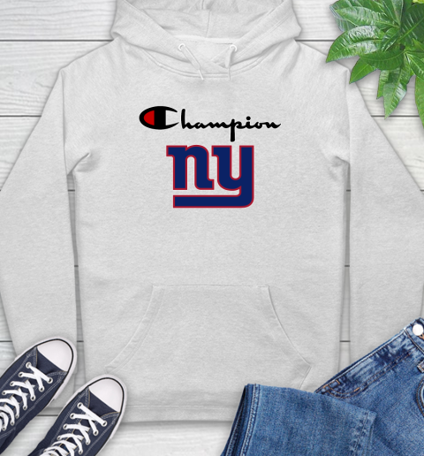 NFL Football New York Giants Champion Shirt Hoodie