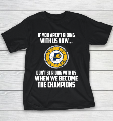 NBA Indiana Pacers Basketball We Become The Champions Youth T-Shirt