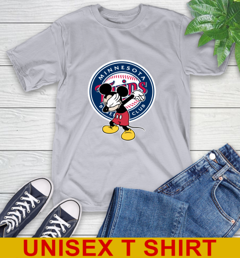 Minnesota Twins MLB Baseball Dabbing Mickey Disney Sports T-Shirt 6