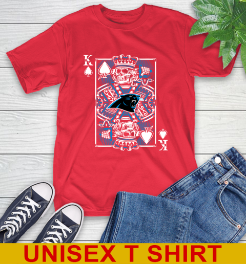 Carolina Panthers NFL Football The King Of Spades Death Cards Shirt T-Shirt 12