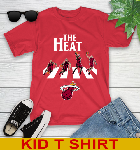 NBA Basketball Miami Heat The Beatles Rock Band Shirt Youth T-Shirt 11
