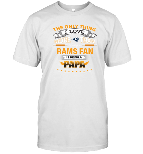 I Love More Than Being A New Orleans Saints Fan is Being A PAPA V-Neck T- Shirt - Rookbrand