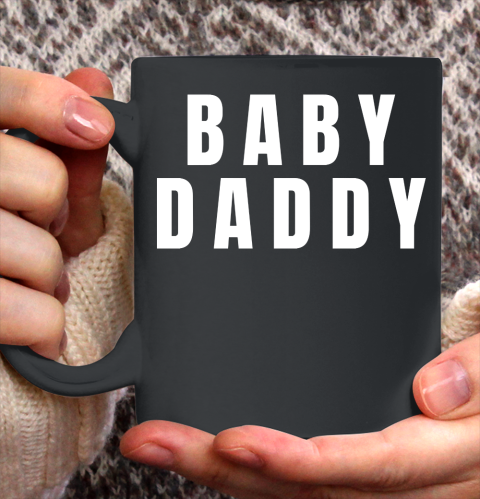 Father's Day Funny Gift Ideas Apparel  Baby Daddy Dad Father T Shirt Ceramic Mug 11oz