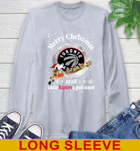 Toronto Raptors Merry Christmas To All And To Raptors A Good Season NBA Basketball Sports Long Sleeve T-Shirt 6