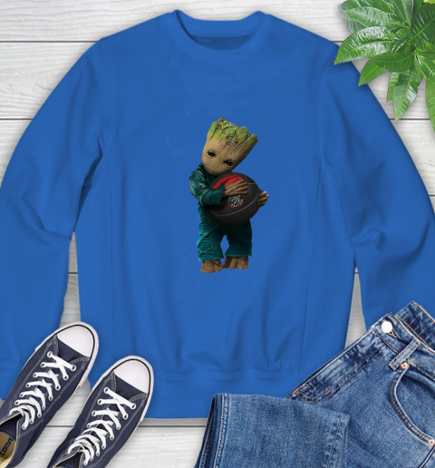 NBA Groot Guardians Of The Galaxy Basketball Sports Toronto Raptors Sweatshirt 8