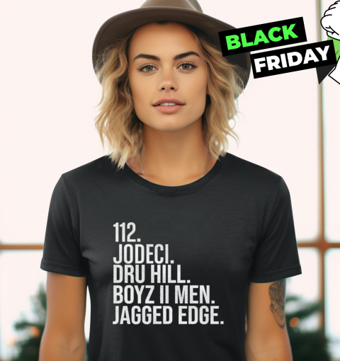 112 Jodeci Dru Hill Boyz II Men Jagged Edge Women's T-Shirt