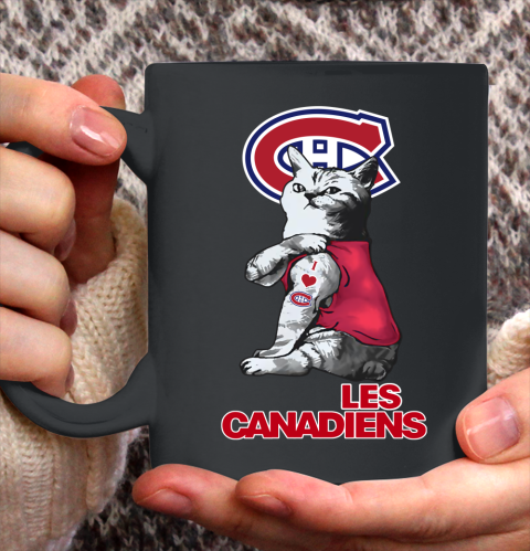 NHL My Cat Loves Montreal Canadiens Hockey Ceramic Mug 11oz