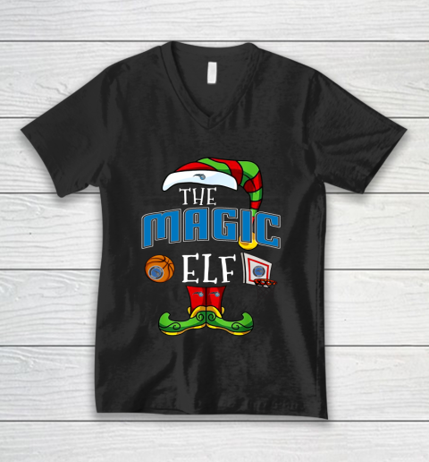 Orlando Magic Christmas ELF Funny NBA V-Neck T-Shirt Orlando Magic Christmas ELF Funny NBA V-Neck T-Shirt