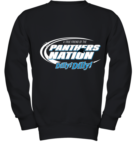 A True Friend Of The Panthers Nation Youth Sweatshirt
