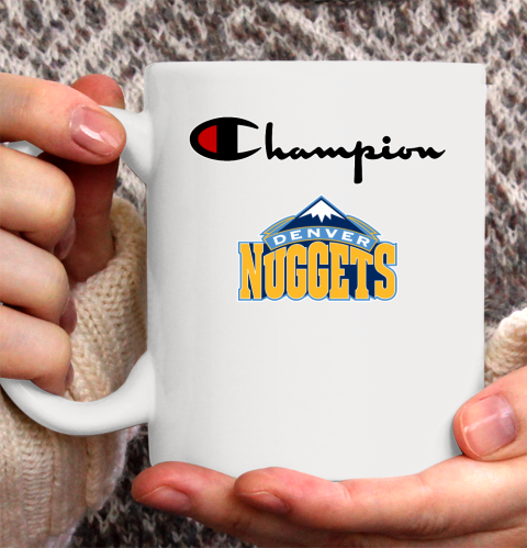 NBA Basketball Denver Nuggets Champion Shirt Ceramic Mug 15oz
