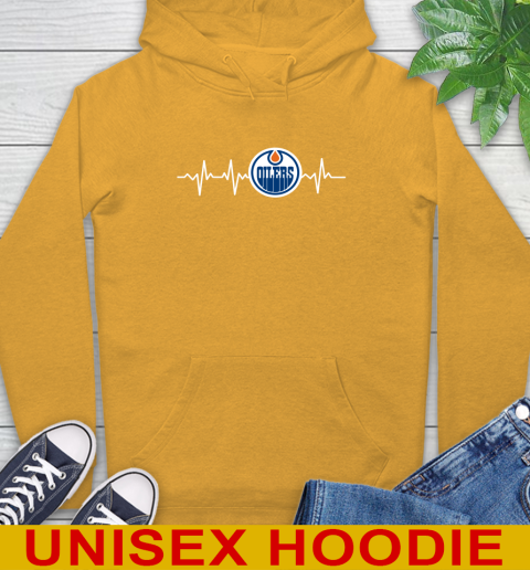 Edmonton Oilers NHL Hockey Heart Beat Shirt Hoodie 2
