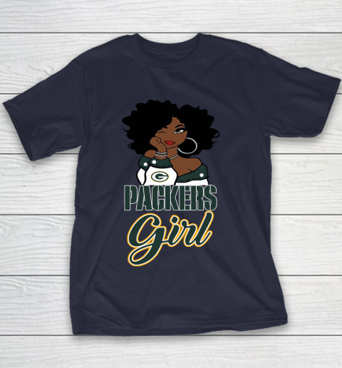 Green Bay Packers Girl NFL Youth T-Shirt 4