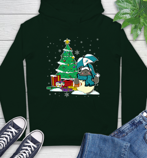 Miami Dolphins NFL Football Cute Tonari No Totoro Christmas Sports Hoodie 12