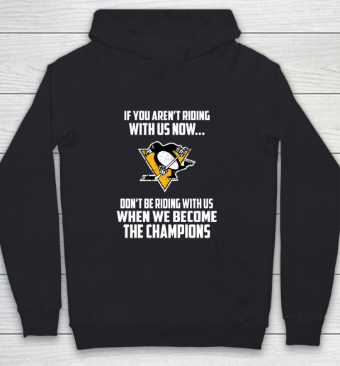NHL Pittsburgh Penguins Hockey We Become The Champions Youth Hoodie