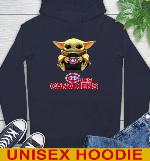 NHL Hockey Montreal Canadiens Star Wars Baby Yoda Shirt 16
