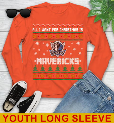 NBA Basketball All I Want For Christmas Is Dallas Mavericks 119