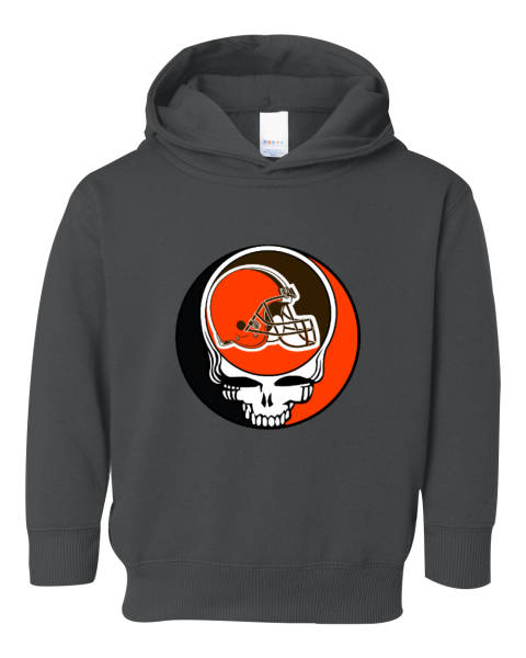 Cleveland Browns x Grateful Dead Toddler Pullover Fleece Hoodie