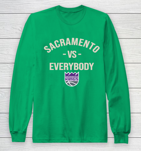 Sacramento Kings Vs Everybody Long Sleeve T-Shirt 4