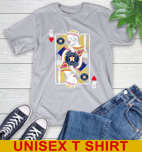 MLB Baseball Houston Astros The Queen Of Hearts Card Shirt T-Shirt 5