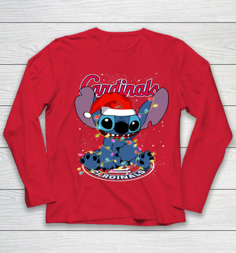 St.Louis Cardinals MLB noel stitch Baseball Christmas Youth Long Sleeve 7